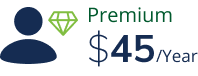 Premium $45/year